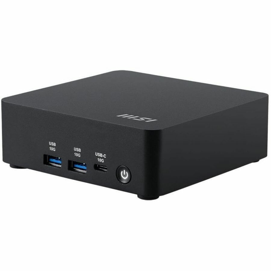 MSI Cubi NUC AI 1UMG-023BUS Barebone NUC Desktop Computer - Intel Core Ultra 7 155H - Mini PC - Black MSI Cubi NUC AI 1UMG-023BUS Barebone NUC Desktop Computer - Intel Core Ultra 7 155H - Mini PC - Black
